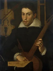 Portret van een muzikant, c. 1570-1590