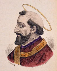 Portret van Paus Alexander I (105-115)