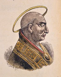 Portret van Paus Callixtus I (217-222)