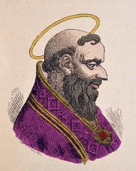 Portret van Paus Innocentius I (401-417)
