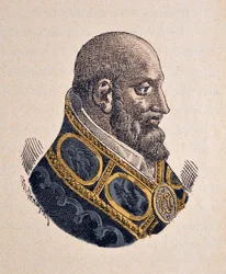 Portret van paus Marcellus II (1555)