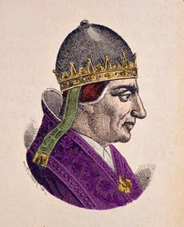 Portret van paus Urbanus V (1362-1370)