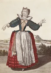 Radegonda, personage van de Commedia dell
