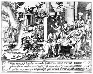 Sint Bruno Sticht het Kartuizerklooster