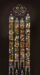 Verhalen van Sint-Catharina van Alexandrië (glas-in-lood)