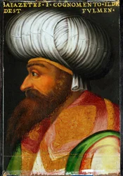 Sultan Bajezid I. Yldirim, regeerde 1389-1402 ...