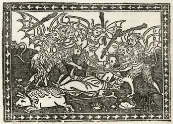 De geseling van St. Anthony, uit 