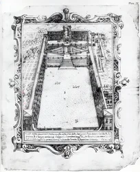 Het Belvederehof in het Vaticaan Rome, 1581