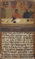 De kamerheer en een schrijver in hun kantoor