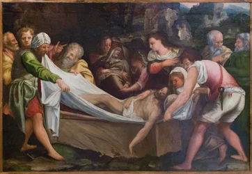 De graflegging van Christus