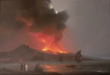 Vesuvius-uitbarsting in 1820
