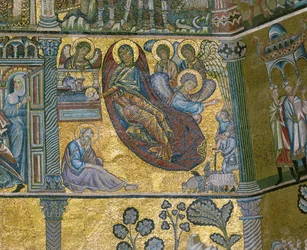 De geboorte van Christus (mozaïek)