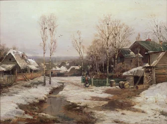 Lente bij Sint-Petersburg, 1896