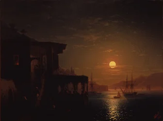 Constantinopel bij avond, 1882