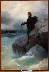 Vaarwel, vrij element, o Zee! Alexander Pushkin aan de Zwarte Zee, 1877