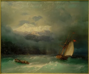 I.K.Aiwasowski, Stormachtige zee