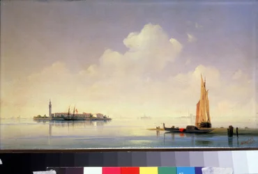 De Venetiaanse lagune, uitzicht op San Giorgio Maggiore