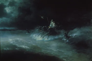 Poseidons reis over de zee, 1894