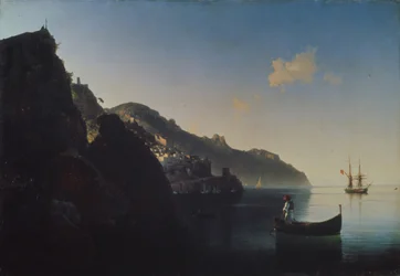 De Kust bij Amalfi, 1841