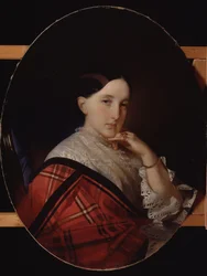 Portret van Groothertogin Maria Alexandrovna 1824-1880, toekomstige Keizerin van Rusland