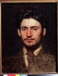 Portret van de kunstenaar Fyodor Vasilyev