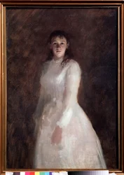 Portret van een jonge vrouw