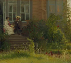 Dacha van de kunstenaar in Siverskaya