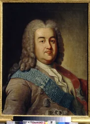 Portret van prins Alexis Mikhailovich Tcherkasski (1680-1742)