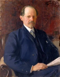 Portret van Sergey Ivanovich Senkov, 1908