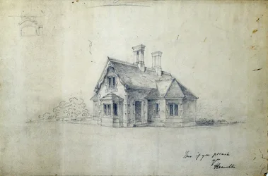 Station House, circa 1850