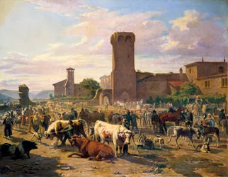 Veemarkt in L