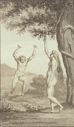 Illustratie voor Ewalds "Adam en Eva". III