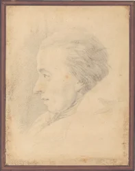 Portret van de dichter Johannes Ewald (1743-81)