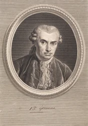 Portret van dokter Johan von Berger