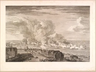 De slag bij Reden op 2 april 1801