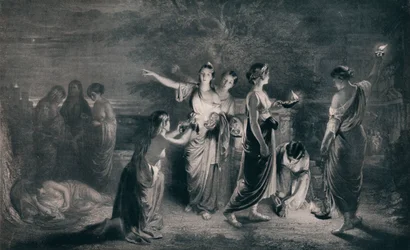 De wijze en dwaze maagden, ca. 1900, 1911