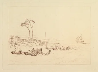 Inverary Kasteel en Stad, Schotland Liber Studiorum, deel XIII, 1816