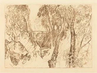 Molen bij de Grande Chartreuse, gepubliceerd 1816