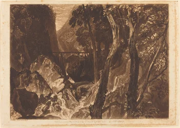 Molen bij de Grand Chartreuse, gepubliceerd 1816