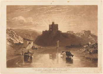 Kasteel van Norham, gepubliceerd 1816