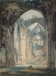 Transept van Tintern Abbey, Monmouthshire, ca. 1794