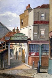 Bell Tavern, Addle Hill, Londen, 1868