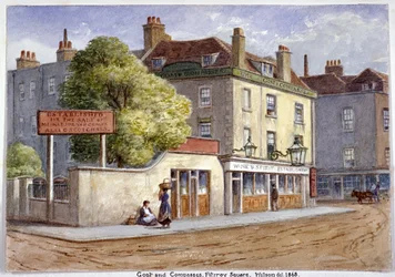 Old Goat and Compasses Inn, Marylebone Road, Londen