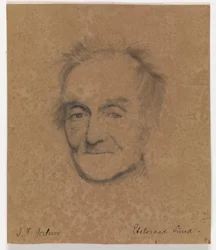 Portret van schilder J.L. Lund