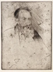 Portret van Albert P. Ryder