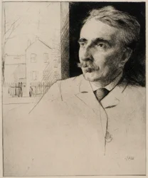Portret van John F. Weir