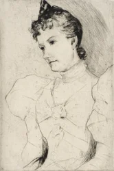 Portret van Miss Ross