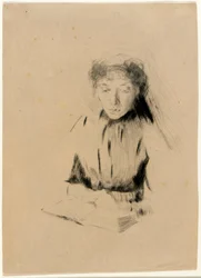 Het kleine portret (jonge vrouw)