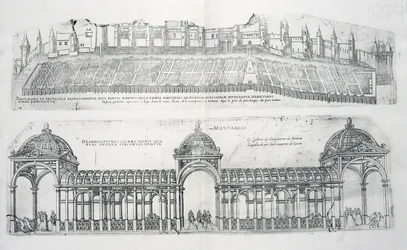 Gezichten van Montargis, uit 