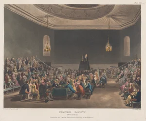 Debatvereniging, Piccadilly, 1 augustus 1808